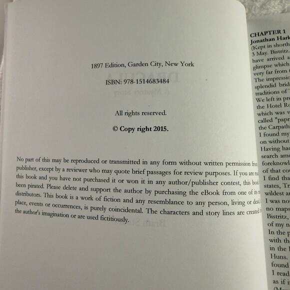 Dracula by Bram Stoker – Classic Horror Novel 2015 Paperback Edition - Picture 8 of 8